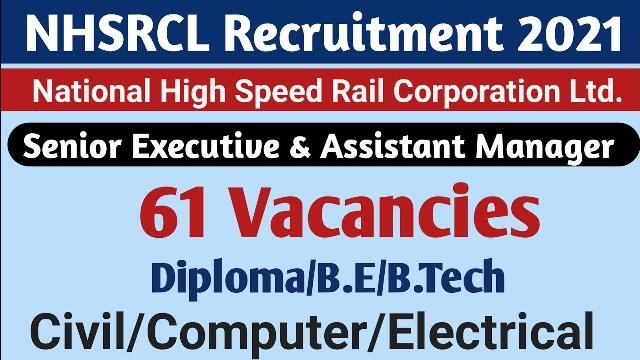 Apply For 61 Senior Executive Assistant Manager Posts In NHSRCL 1